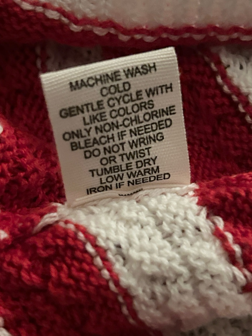 Moon & Madison American Flag Stars and Stripes Knit Tank Top Red White & Blue SM - Picture 5 of 7
